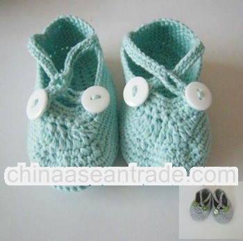 Envioronmental Crochet baby shoes
