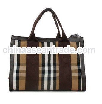 Europe and America fashion lattice handbag