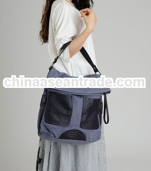 Europe and the latest fashion lady canvas handbag