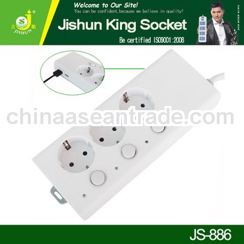 European Standard Electrical Socket Extension Outlet With USB Port