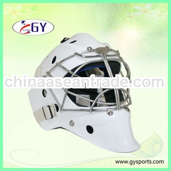 Excellent lce Hockey GoalkeeperHelmets with Carbon Outer Shell and Absorption foam Liner Shell
