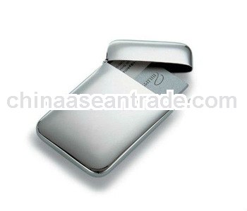 Exclusive silver business card case/ Business Card Holder