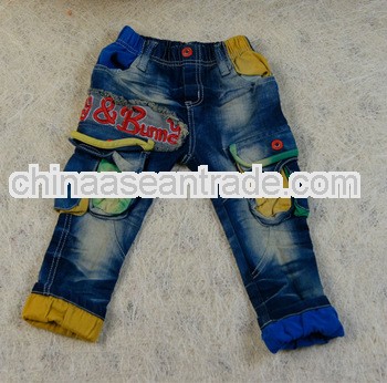 Exquisite Work Manship Boys Blue Denim Jeans Kids Long Pants