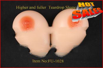 FU-1028 factory price 100% silicone breast form