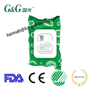 Face Make Up Remover Aloe Vera Wet Wipes