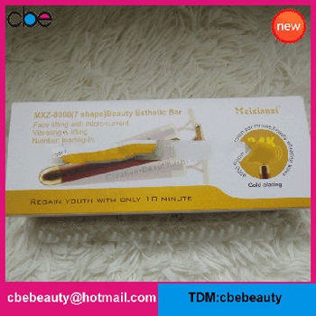 Face lifting with micro-currrent Bar 24k Golden Pulse Skin Care KD-68