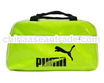 Factory Direct Sale Fashion Grreen PVC Travel Bag