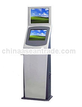 Factory Offer Floor Standing Information Kiosk/Ticket Dispenser