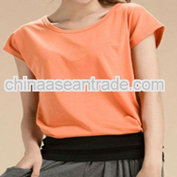 Factory direct price wholesale plain t-shirts for women