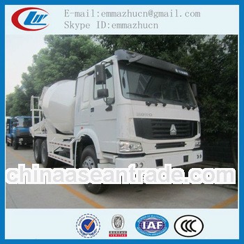 Famous brand Sinotuck RHD concrete mixer trucks 10cbm for sale