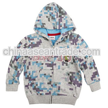 Fashion Boys Camo Hoodies Zip Up Hoodies Wholesale A3053