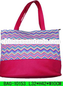 Fashion Girls Beach Chevron Bag