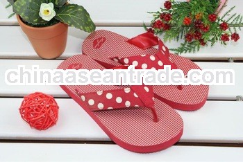 Fashion Girls New Style Flip Flops Canvas Childen EVA Slipper