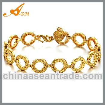 Fashion Loops 18K plated gold friendship bracelets