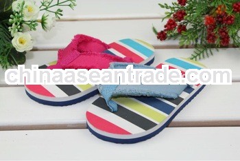 Fashion New Style Flip Flops Canvas Childen EVA Slipper