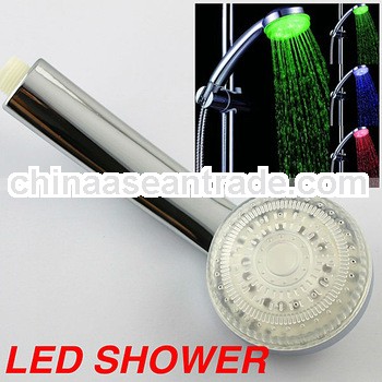 Fashion Temperature Controlled Led Shower head, Gadgets technology for baby shower favors security g