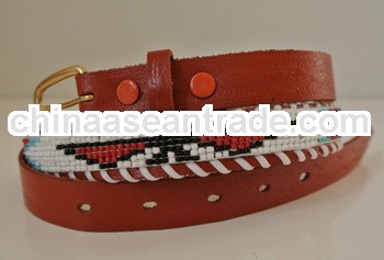 Fashion custom beaded western belts