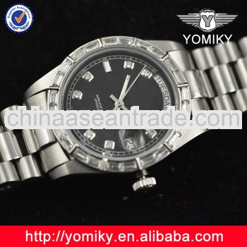 Fashion diamond quartz watches custom branded watches swiss