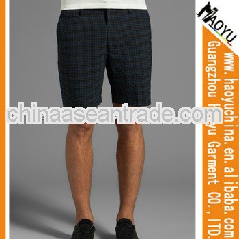 Fashion new style grid jeans shorts for men short pants (HYMS501)