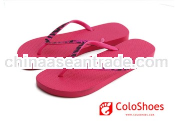 Fashion pcu ladies slippers 2013