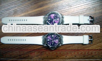 Fashion silicon branded couple watches