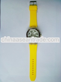 Fashion silicon girls fancy watches