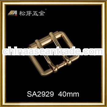 Fashion style metal belts buckles,double pin metal buckle