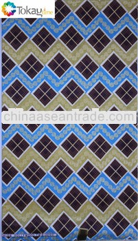Fashion turkey blue woodin wax print dresses /Veritable woodin wax /Fashion woodin ankara