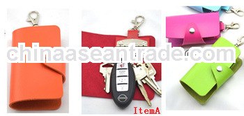 Fashion zipper key case for promotion gifts