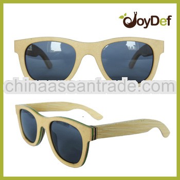 Fast delivery wooden frames with bamboo temples bamboo sunglasses