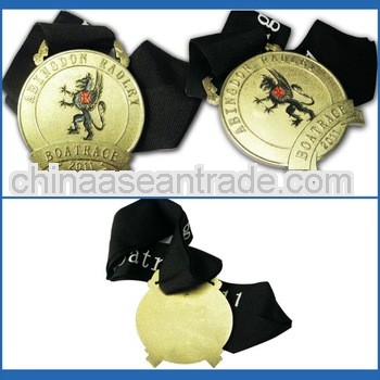 Fine metal medal with customized designs