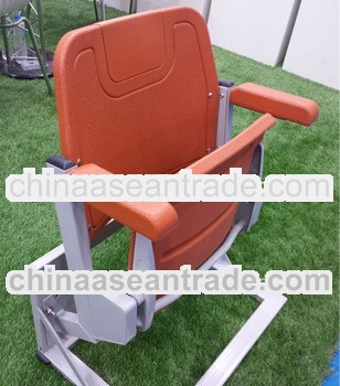 Fixed folding stadium chair seat, stadium seating