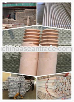 Flat cut straight wood/120cm wood stick of broom/beautiful painting coated wood handle