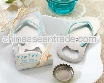 Flip flop bottle opener for wedding favor birthday gift