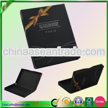 Flip top box/black flip top gift box