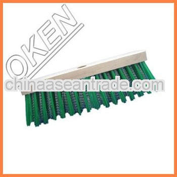 Floor Broom With Long Wooden Handle
