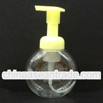 Foamy Bottles with yellow pump 200ml