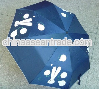Foldable color changing Umbrella for Promotion & Advertising