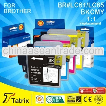 For Brother LC61, Compatible LC61 Ink Cartridge for Brother LC61 , With 2 Years Warranty.