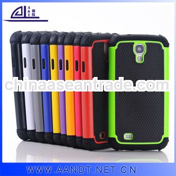 For Galaxy S4 2 in1 Silicon PC Mobile Case Cover