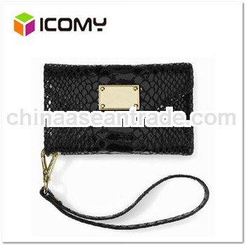 For iPhone 4 Wallet Leather Case