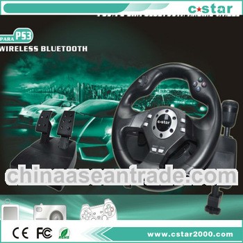 For ps3 bluetooth steering wheel