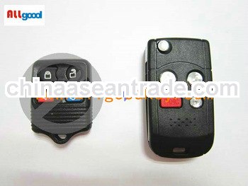 Ford 3+1 button flip modified remote key shell key covers key casing