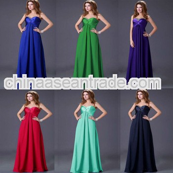 Formal Prom Long Gown Bridesmaid Evening Party Cheap Dress Size 6 8 10 12 14 16 customized dress