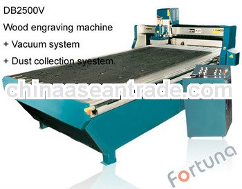 Fortuna DB2500V China router cnc for wood working and advertising