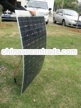 Frameless Semi Flexible Solar Panel 10w to 150w