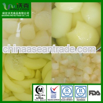 Fresh 252g Canned Pear in Light Syrup with deligious sweet