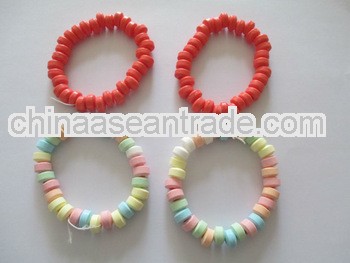 Fruit flavours necklace compressed candy