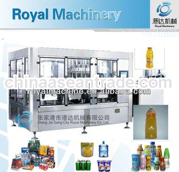 Full automatic bottle beverage filling machine