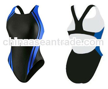Fully lined front Training swimwear of women